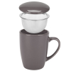 Kubek KOLOR 330ml z zaparzaczem GREY RAVI